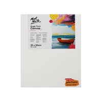Mont Marte Canvas 25cm x 30cm Thin Single Thick Studio Stretched Frame 9x11in"
