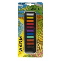 Mont Marte Soft Half Pastels - Warm