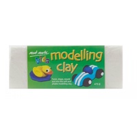 Mont Marte WHITE Kids Modelling Clay 475g - MMKC0093
