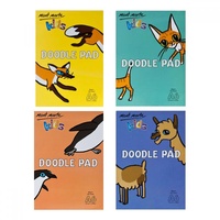 1pce Mont Marte Kids Doodle Pad A6 100 Sheets, Drawing & Notes