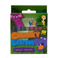 Mont Marte 8pce Kids Chunky Crayons