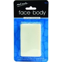 Mont Marte Premium Face and Body Latex Wedges 4pce