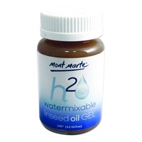 Mont Marte Oil Gel Medium for Water Mixable 125ml, Water Soluble
