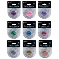 Mont Marte Premium Face and Body Glitter 4g, Cosmetic Quality, Watersoluble, Long Lasting