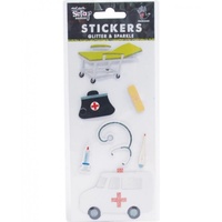 Mont Marte Scrapbooking Stickers - Handmade Minis Doctor 7pce For Scrapbook Craft