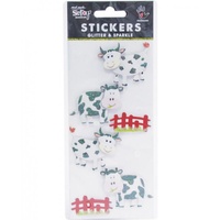 Mont Marte Scrapbooking Stickers - Handmade Minis Cow-2 6pce For Scrapbook Craft