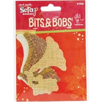 Mont Marte Scrapbooking Bits & Bobs - Gramophone 4pce For Scrapbook Craft