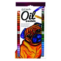 Mont Marte Oil Pastels 48pce, High Quality Pigment Colours