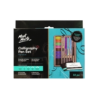 Mont Marte Calligraphy Pen Set 32pce, Intro to Advanced Practice