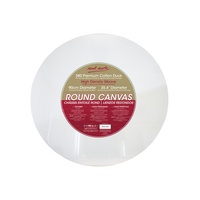 New 6pce (1 Carton) Mont Marte Signature Artist Canvas Round 90cm Single Thick BULK BUY