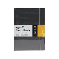 Mont Marte A4 Hardbound Cover Sketch Book 110gsm, Artwork Journal