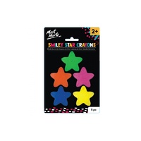 1pce Mont Marte MM Smiley Star Crayons 5pc