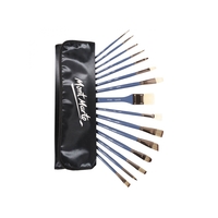 Mont Marte Premium Brush Wallet Set 15pce