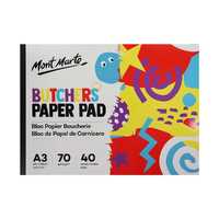 1pce Mont Marte A3 Butchers Paper Pad 40 Sheets Kids Art Craft 70gsm