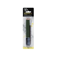 Mont Marte Watersoluble Graphite Pencils Accessory Kit 5pce, Watercolour Sketching