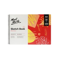 Mont Marte M.M. Discovery Sketch Book A3 30 Sheets 150gsm