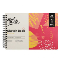 Mont Marte M.M. Discovery Sketch Book A5 30 Sheets 150gsm