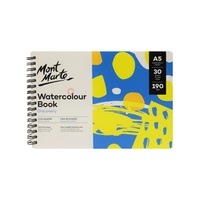 Mont Marte Discovery Watercolour Book A5 30 Sheets 190gsm