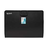 Mont Marte Carry Portfolio A2 Black Transport Artwork Safely Strapped