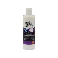 Mont Marte Acrylic Pouring Paint Medium 240ml for Fluid Art