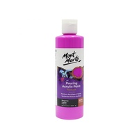 Mont Marte Pouring Acrylic 240ml - Magenta for Fluid Art