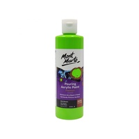 Mont Marte Pouring Acrylic 240ml - Mid Green for Fluid Art