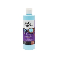 Mont Marte Pouring Acrylic 240ml - Light Blue for Fluid Art
