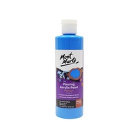 Mont Marte Pouring Acrylic 240ml - Cerulean Blue for Fluid Art