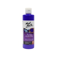 Mont Marte Pouring Acrylic 240ml - Ultramarine Blue for Fluid Art