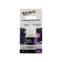 Mont Marte Iridescent Foil Paint 20ml Pouring Paint Range for Fluid Art