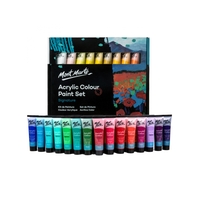 Mont Marte Acrylic Colour Paint Set 36pce x 36ml, Artist Gift Pack