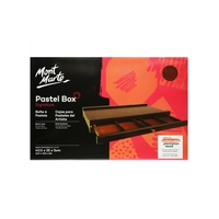Mont Marte Pastel Box, Artist Storage, Wooden Single Deck Drawer
