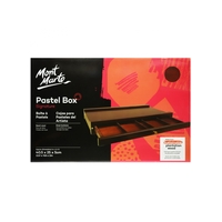 Mont Marte Pastel Box, Artist Storage, Wooden Single Deck Drawer