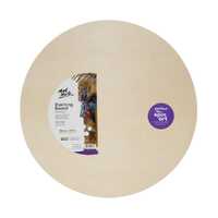 Mont Marte Wooden Painting Board 50cm Large Round, Plywood & MDF