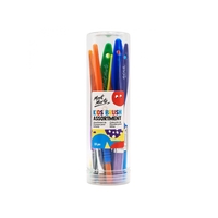 Mont Marte Kids 15pce Paint Brush Assortment Set in Cylinder Tube