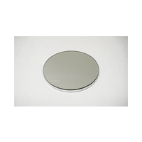 21cm Round Mirrored Candle Plate With Diamantes. Wedding Ideas. Home Decor