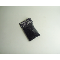 BLACK - Tumbled Sand. Small Pebbles.Floral Arrangements,Fish Tanks & Other Decor