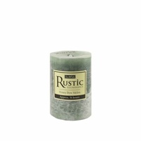 7x10cm EcoWick Pillar Candle - Honey Dew Melon