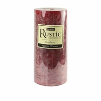 7x15cm EcoWick Pillar Candle - Strawberry