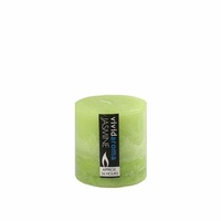 7x7.5cm Vivid Aroma Scented Pillar Candle - Jasmine