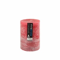 7x10cm Vivid Aroma Scented Pillar Candle - Pomegranate