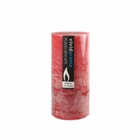 7x15cm Vivid Aroma Scented Pillar Candle - Pomegranate
