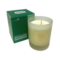 1pce Soy Jar Glass Candle in Gift Box Romantic Floral Enchanted Garden Scent