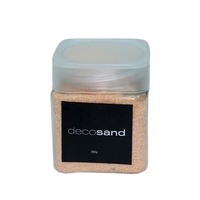 Orange 900g Deco Sand Coloured 3 x 300g Tubs with Screw Lid