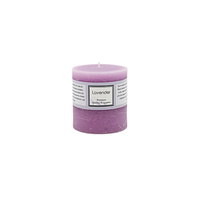 Premium 6.8cm x 7.2cm Lavender Essectial Oil Scented Candle