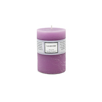 Premium 6.8cm x 9.5cm Lavender Cake Essential Oil Scented Candle