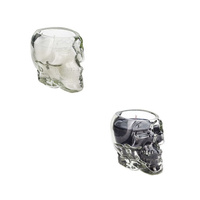 1pce 9cm 110g Scented Candle in Mini Skull Jar Decor
