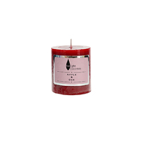 Twilight Essential Pillar Candle Apple & Oak Scented Wax 6.8x7.5cm