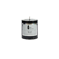 Twilight Essential Pillar Candle Black Musk Scented Wax 6.8x7.5cm