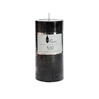 Twilight Essential Pillar Candle Black Musk Scented Wax 6.8x14cm